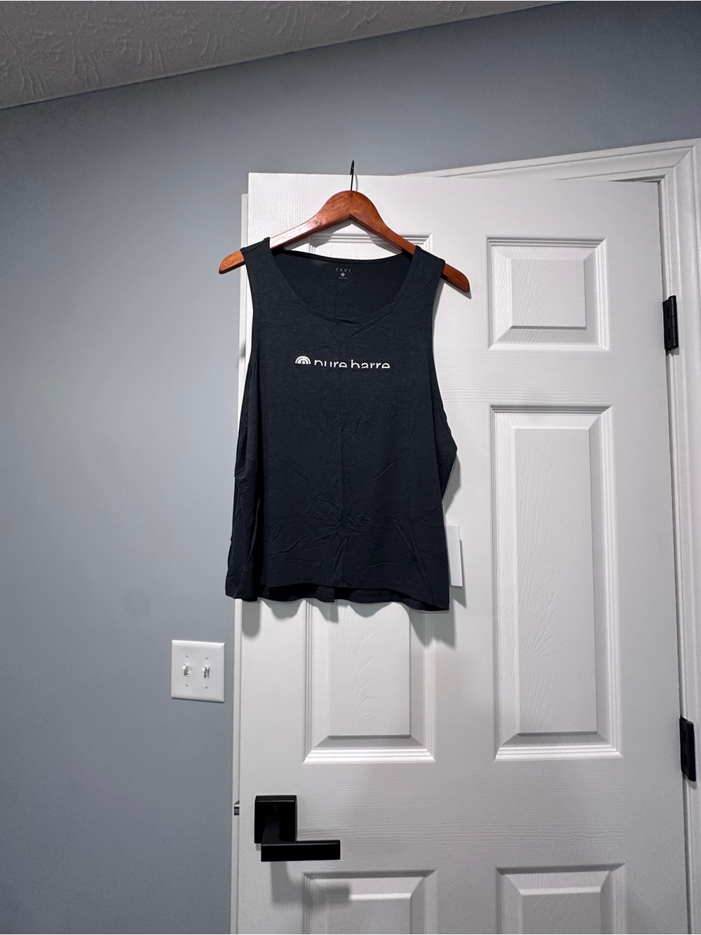 Pure Barre Black Logo Tank - Women's Studio Muscle Tee